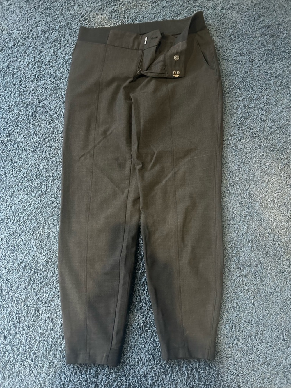 Women’s charcoal grey Dress Pants - Classic Tailored Fit